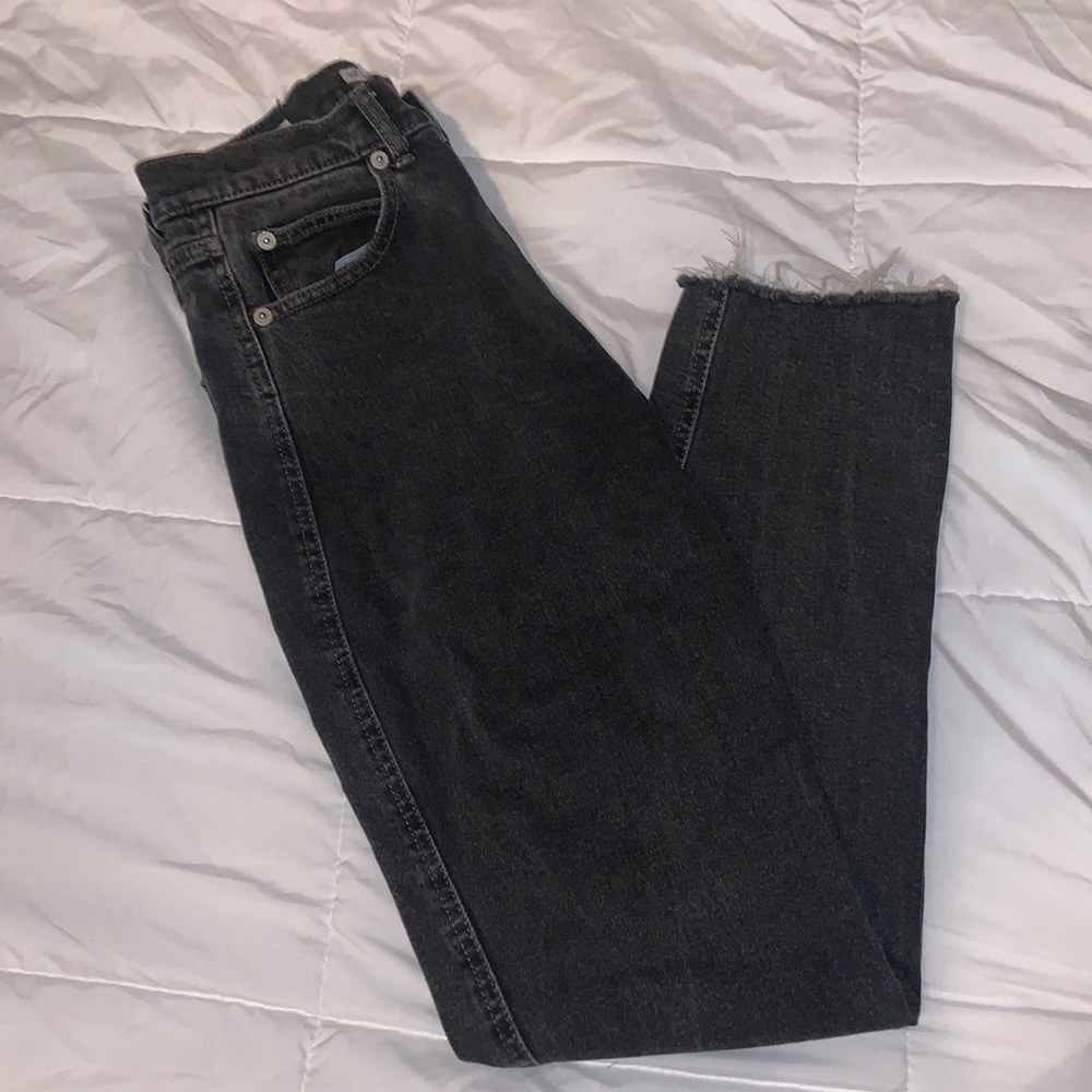 Black mom jeans